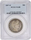 1897-O Barber Silver Half Dollar VG08 PCGS