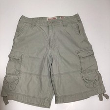 Mossimo Supply Co Cargo Shorts Men 30 Khaki Beige Baggy Skate Grunge Vintage Y2K