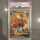 2022 Pokemon Brilliant Stars Galarian Zapdos V #182 Secret Rare Full Art PSA 10