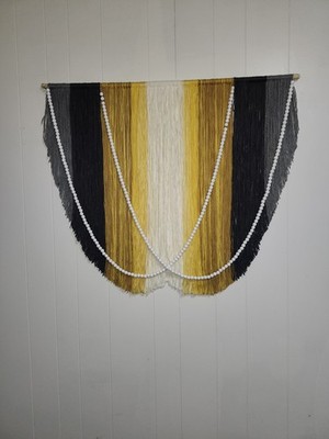BOHO Yarn Wall Art. 32'' X 32''