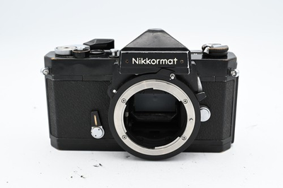 #ad #ad Nikon Nikkormat FTN Non AI 35mm Film SLR Camera Body Black Parts Repair $45.00