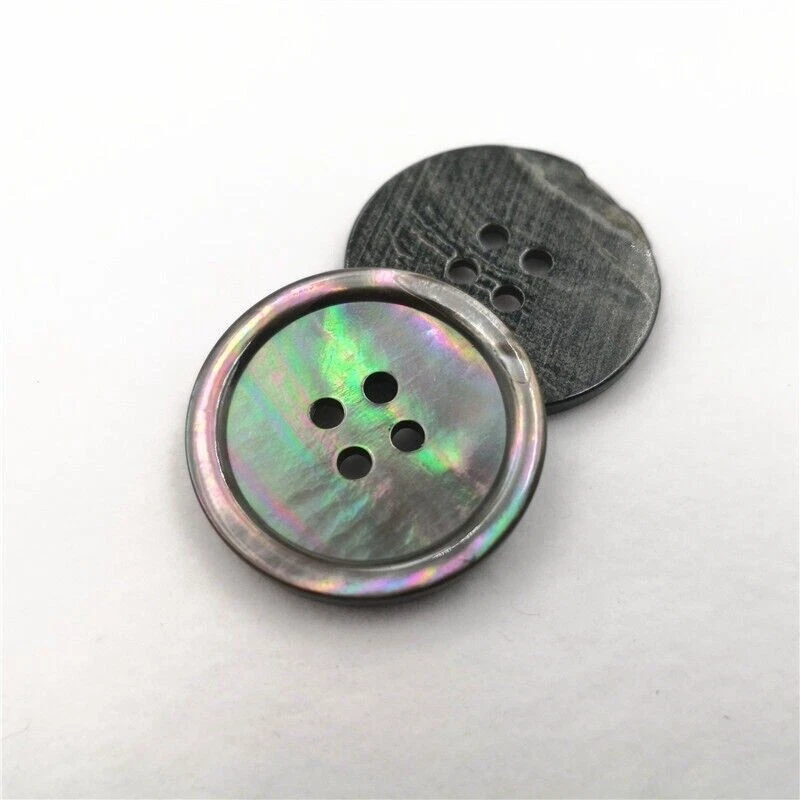 Mother of Pearl,Buttons,  Grey Shell ,Many sizes, Sewing Knitting Buttons - Image 3 of 4