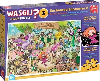 Wasgij Junior 3 - Märchenhafte Begegnungen! (Puzzle 240 Teile)