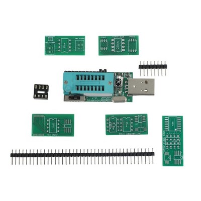 CH341A Programmer v1 7 Multi Voltage Level Conversion with Adapter Board Kit