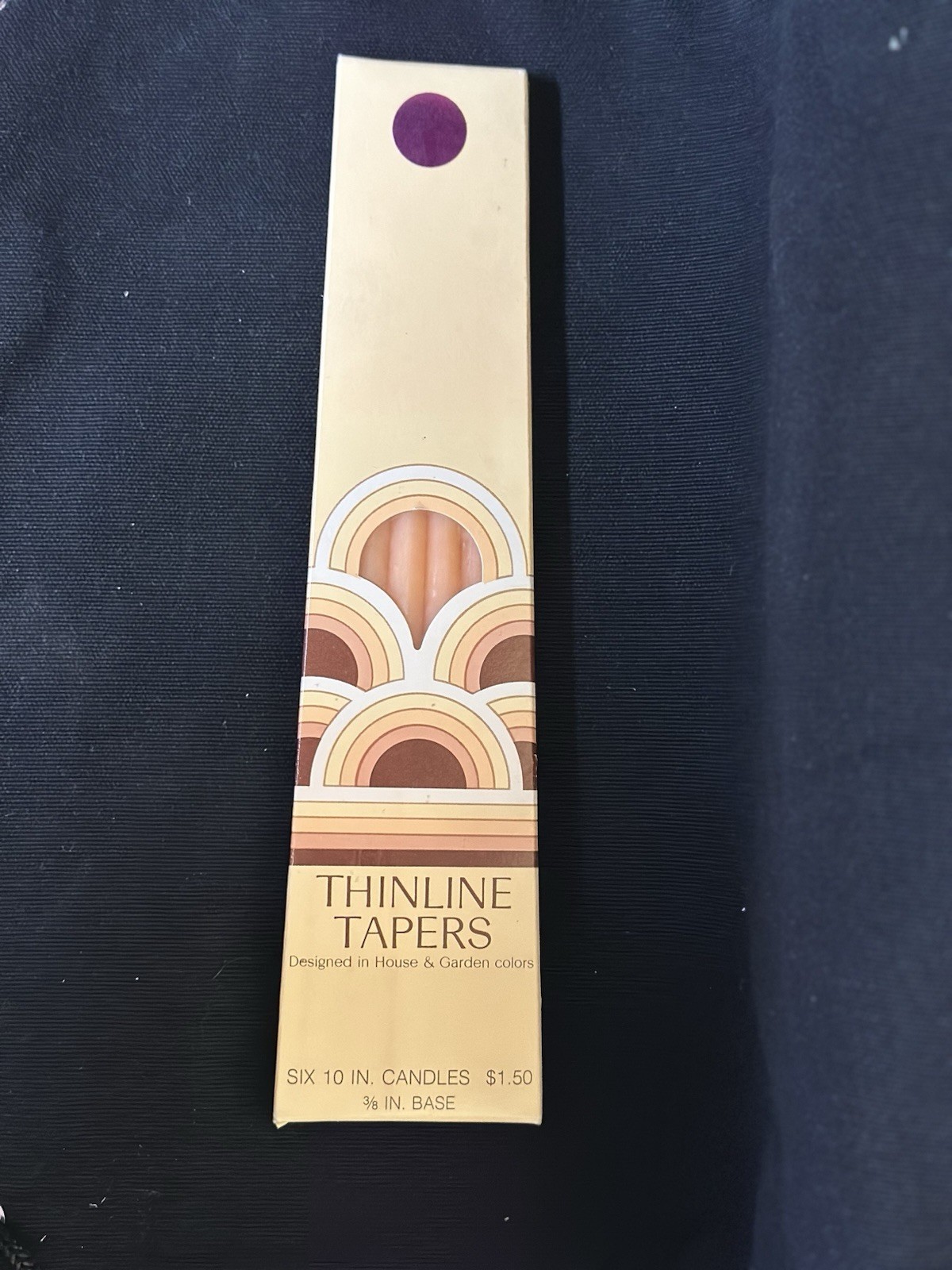 Hallmark Thinline Tapers 6-Pack 10-Inch Candles  