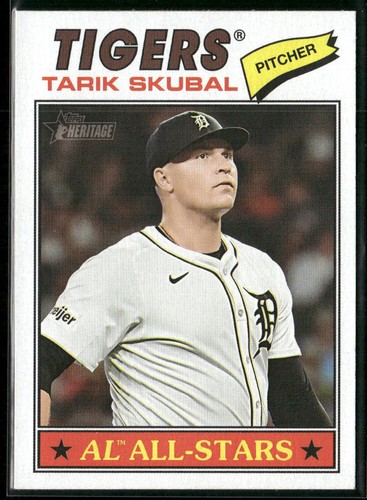 2026 Topps Heritage #281 Tarik Skubal | Baseball Card