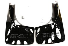 New Oem Gm Molded Rear Black Splash Guards Mud Flaps 22902406 Gmc Sierra 2014-18