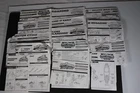 VTG Power Rangers Instruction Manual Lot Wild Force Ninja Storm DinoThunder (g1)