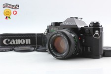  Near MINT w/Strap Canon AE-1 Program film Camera NEW FD 50mm f/1.4 From JAPAN