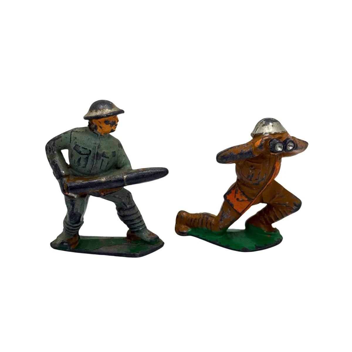 Le Grenadier porte drapeau impériale à Waterloo en figurine métal MHSP