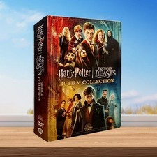 Harry Potter Fantastic Beasts Wizarding World 10 Film Collection DVD Box Set 
