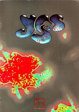 YES 1991 UNION TOUR CONCERT PROGRAM BOOK / JON ANDERSON / STEVE HOWE / EXCELLENT