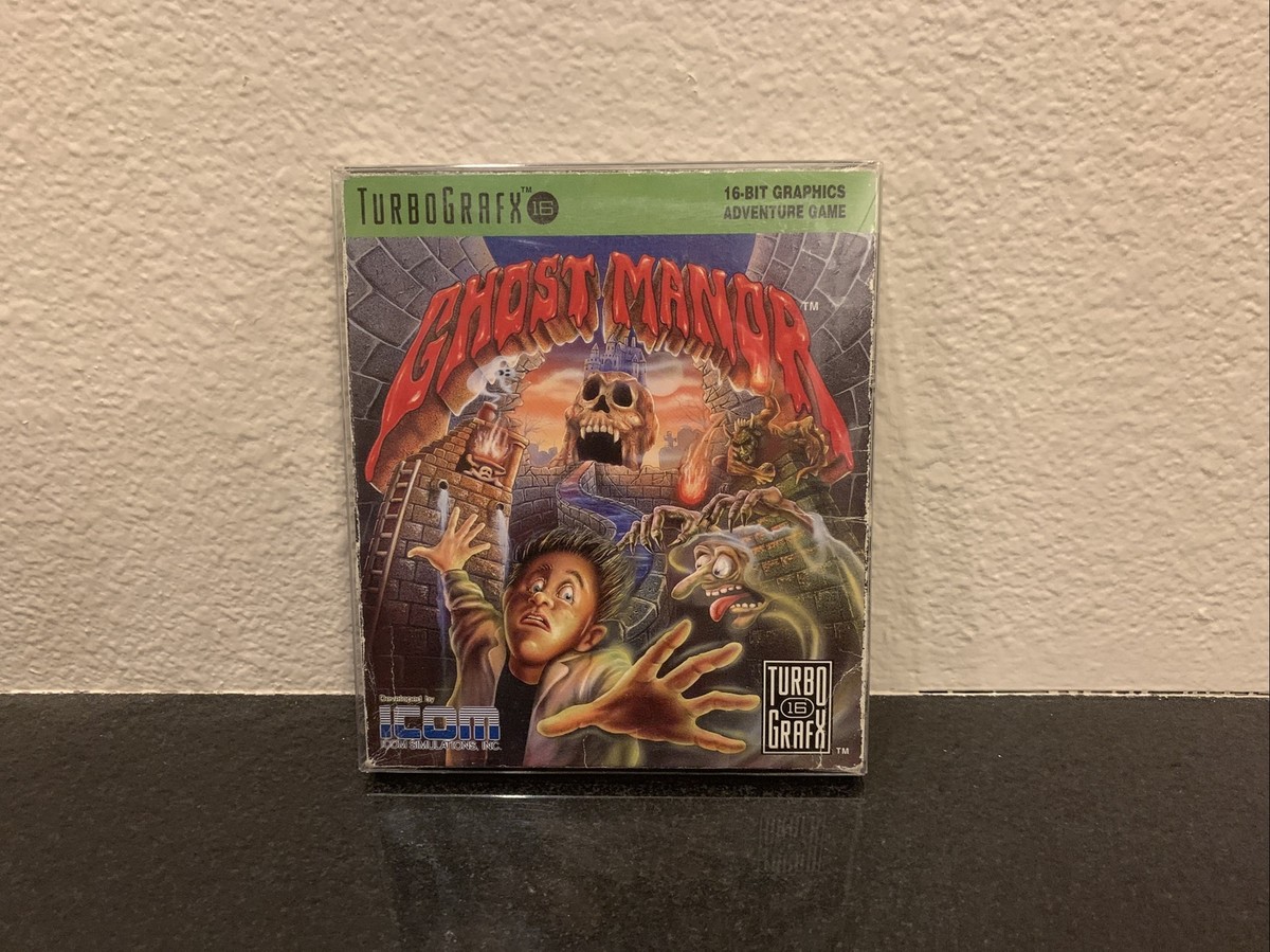 Ghost Manor TurboGrafx BOX ONLY 92218001405|