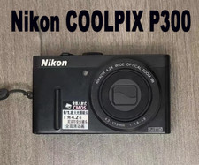 Nikon Digital Camera COOLPIX P Series P300 Black 4x 12.2MP Digital Camera