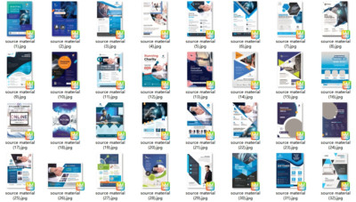 45 Blue Tech & Business PSD Poster Templates - Essential for Corporate Branding!