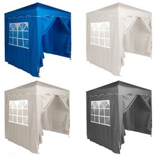 Tendone Per Gazebo Pieghevole 2x2m Tenda da Giardino Klappzelt Impermeabile 4