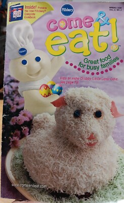 Pillsbury Easter Cook Booklets Sring 2000 Come & Eat Recipes Vol.2 No.2