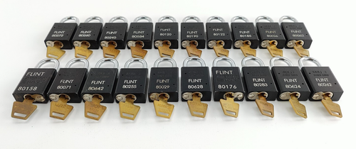 LOT OF 20 AMERICAN LOCK A1105BLK Anodized Aluminum Safety Padlock Lockout Tagout - Picture 4 of 5