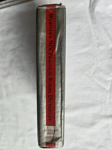 1964 Webster New Practical School Dictionary First Edition Vintage - Imagen 11 de 16