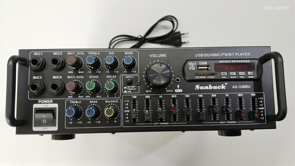 2000W Verstärker Vollverstärker Bluetooth 5.0 HiFi Stereo