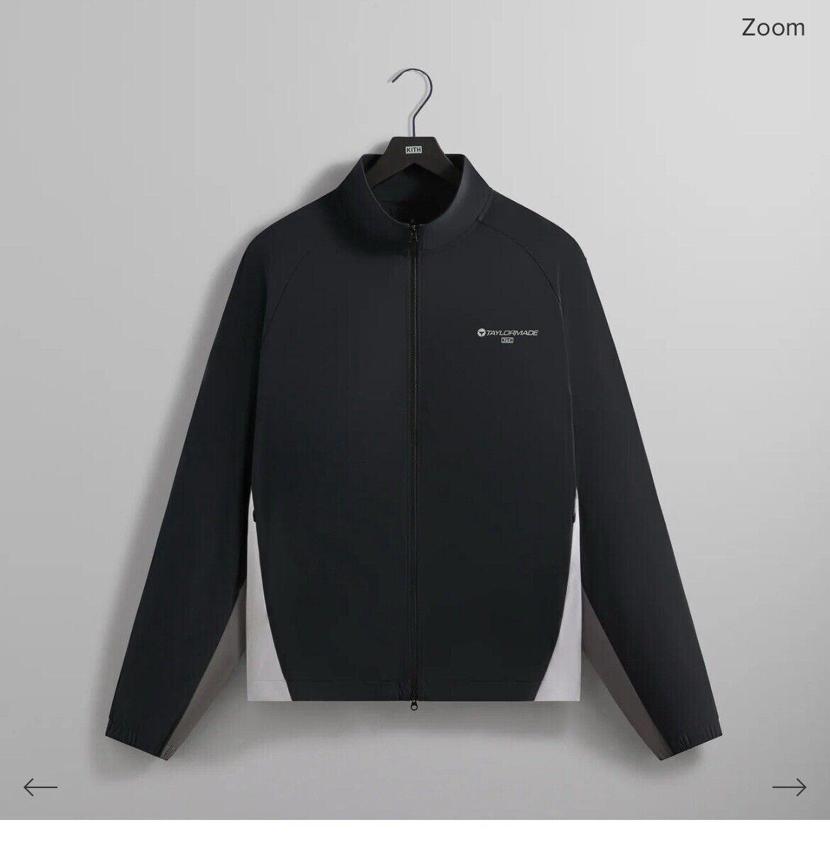 Kith for TaylorMade Long Game Jacket 2024 Black Size small Kith for TaylorMade Long Game Jacket 2024 Black Size small