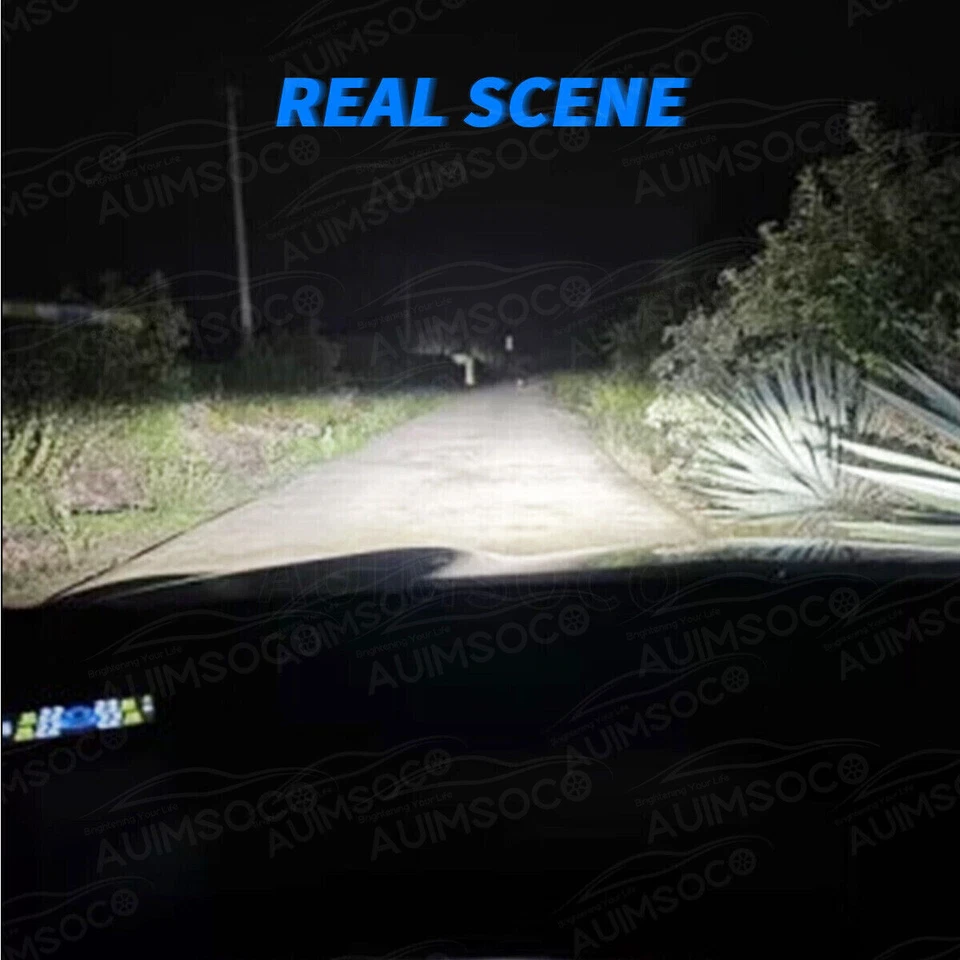 For Chevy Cruze 2011-2015 6000K Xenon White LED Headlight Bulbs Combo Hi/Lo Beam - Image 2 of 4