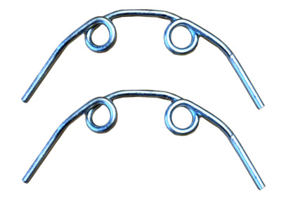 2 x VORNE ODER HINTEN FAHRRAD SEITENZUG BREMSSATTEL BREMSFEDERN 88mm BREIT