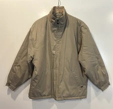 London Fog Mens Beige Towne Coat Jacket Size Large (SU)