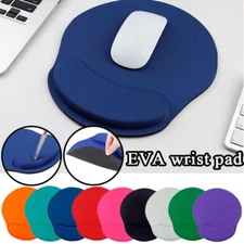 Mouse Pad Wrist Rest Support Ergonomic Comfort Mat Non-Slip PC Laptop Computer☍↷