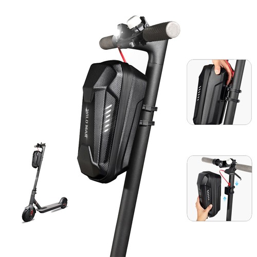 WILD MAN Electric Scooter EVA Hard Shell Quick Release Front Hanging Bag 2/3/4L - Picture 2 of 25
