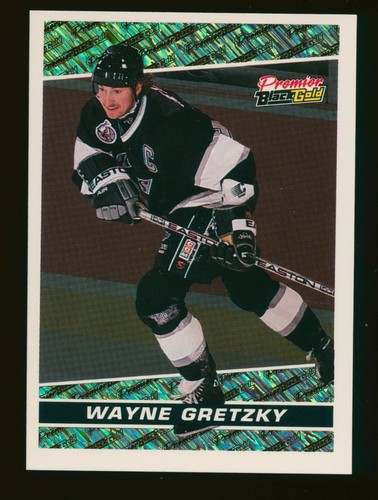 Wayne Gretzky 1993-94 OPC Premier Black Gold #1 EX or Better - Bild 3 von 3