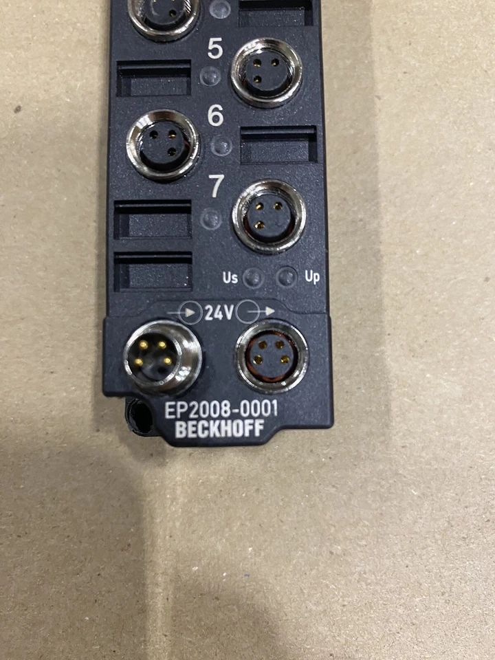 Beckhoff EP2008-0001 EtherCAT Box, 8-channel digital output, 24 V DC, 0.5 A, M8 - Image 2 of 4