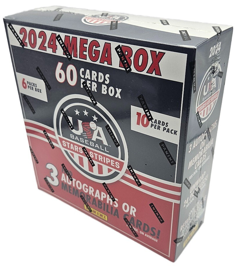 2024 Panini USA Baseball Stars & Stripes Factory Sealed Box Set 6 Autos