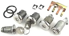 1965 Impala Chevy Ignition Door Trunk Glove Lock Set New 65
