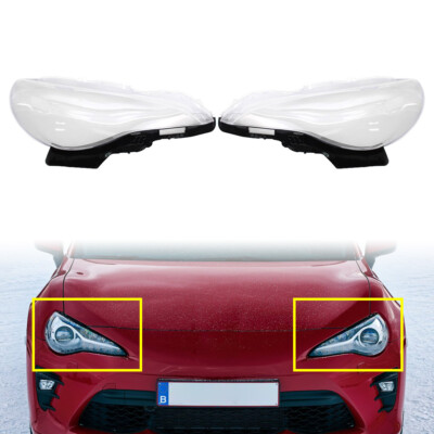 Headlight Headlamp Lens Cover For Subaru BRZ For Toyota G86 GT86