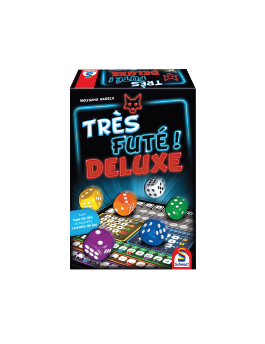 Très Futé ! Deluxe FR SCHMIDT PIX1544 Jeu Roll and Write Tactique