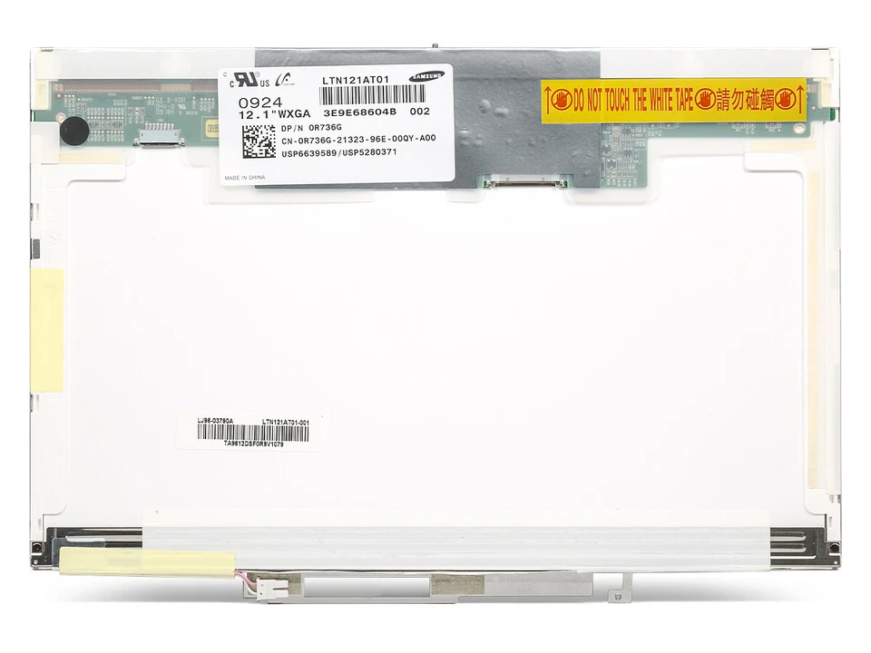 Genuine Dell R736G 12.1" WXGA Matte CCFL LCD Screen 1280 x 800 LTN121AT01 - Image 2 of 3