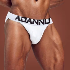 ADANNU Men Comfortable Low Waist COTTON Briefs Underwear Underpants Jockstrap