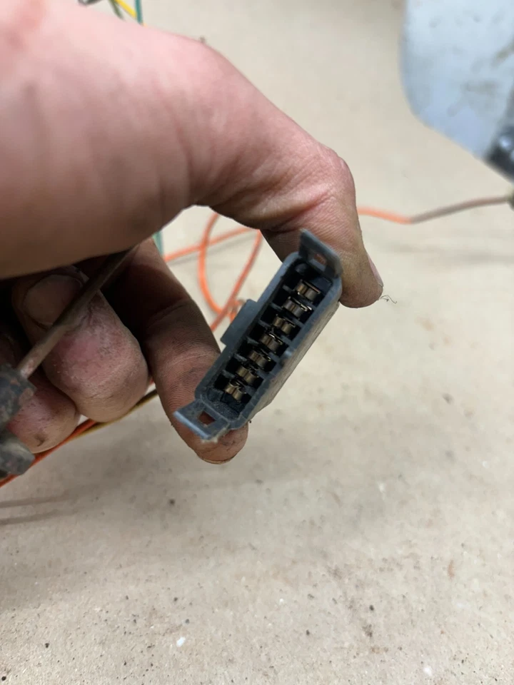 Oldsmobile Cutlass Supreme 442 F85 1964 1965 maletero luz trasera bombilla enchufes de cableado Foto 2 de 4