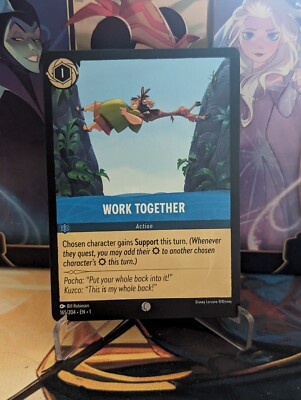 Disney Lorcana TCG: The First Chapter 165/204 Work Together Common