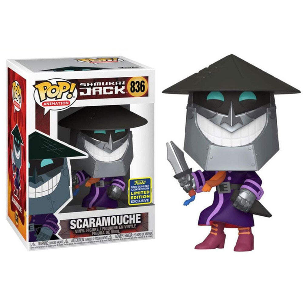 Funko POP Samurai Jack Scaramouche Vinyl Figure 836