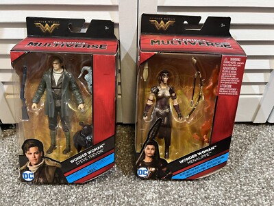 DC Comics Multiverse Steve Trevor and Menalippe (Part of the Ares BAF)