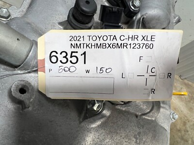 2018-2022 TOYOTA C-HR 2.0L FWD ENGINE MOTOR ASSEMBLY OEM
