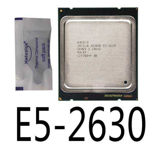 Intel Xeon E5-2630 2.3GHZ 7.2GT/s 15MB 6CORE LGA2011 Processore - Picture 2 of 2