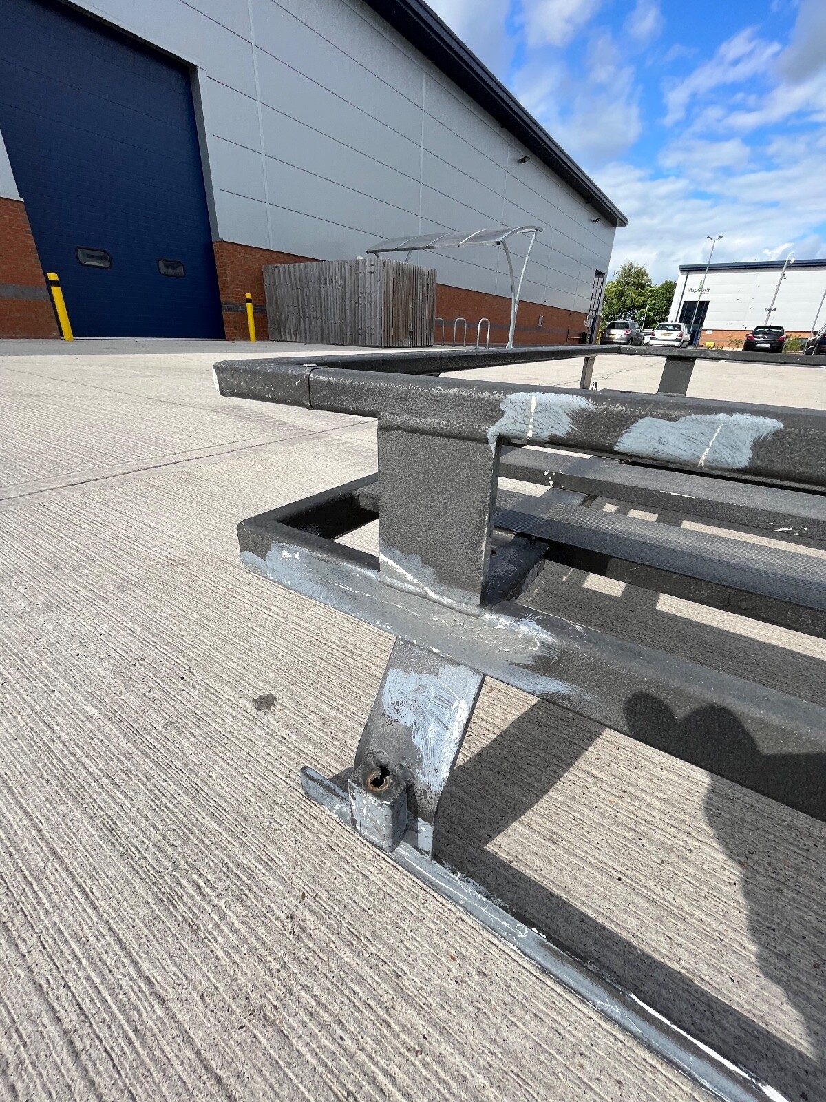 landrover defender 90 full length hannibal expedition roof rack with