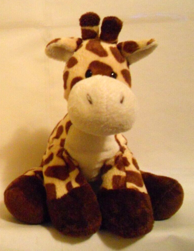 Ty Giraffe 9 Inch Long Stuffed Toy 2013 (No Hang Tags)