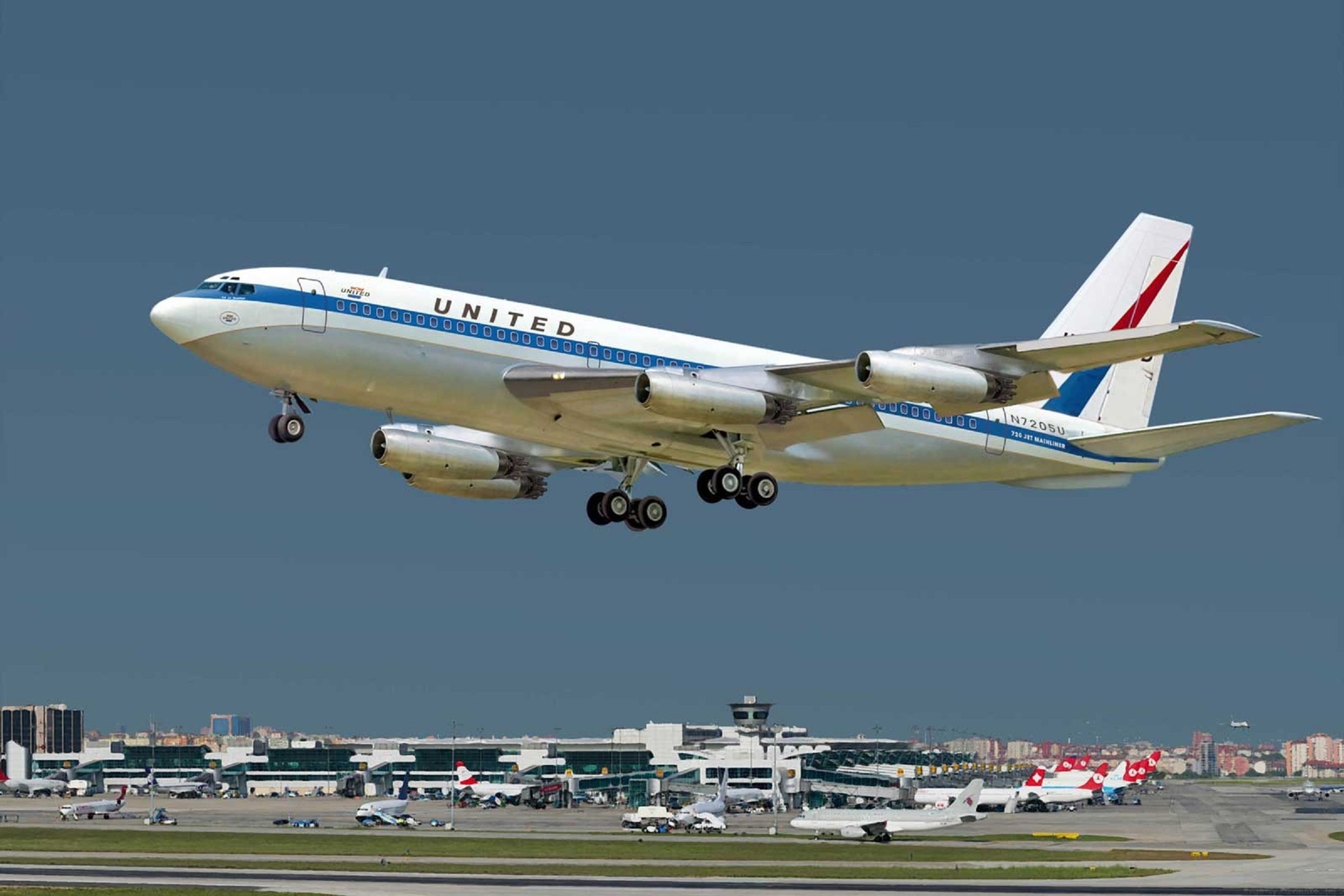 Roden 320 - 1:144 Boeing 720 United - New