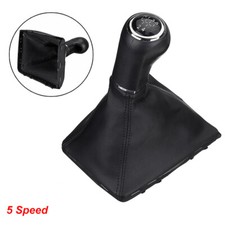 Gear Shift Knob Boot Cover Handle Stick 5 Speed For Opel Astra H 2004-2010