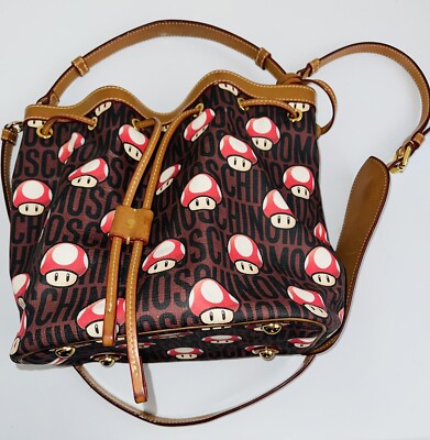 Moschino Couture Jeremy Scott Super Mario Mushroom Bucket