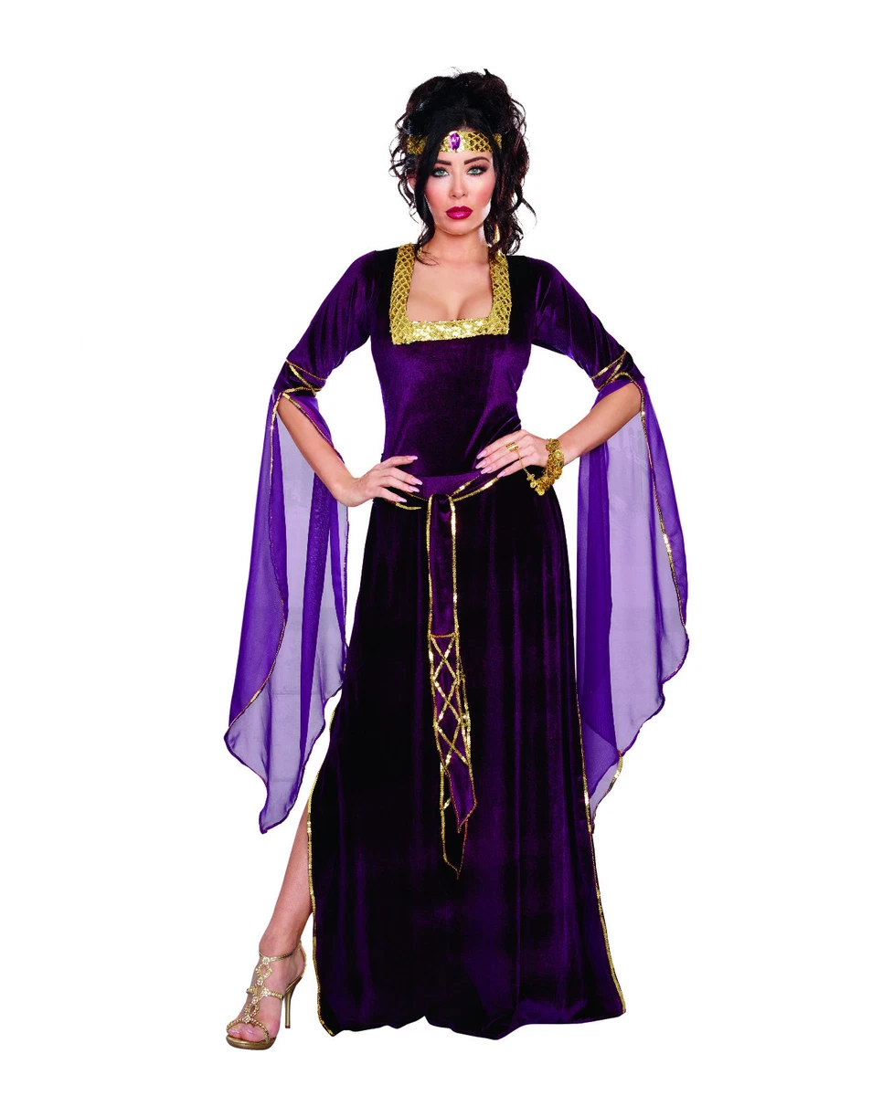 Medieval princess costume for adults sale